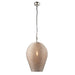 Endon 93129 Paresh 1lt Pendant Polished nickel plate 10W LED E27 (Required) - westbasedirect.com