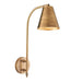 Endon 93144 Radha 1lt Wall Antique solid brass 10W LED E27 (Required) - westbasedirect.com