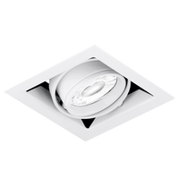 Aurora EN-MGU101MW EDLM GU10 Adjustable IP20 Single Multiple Downlight Matt White