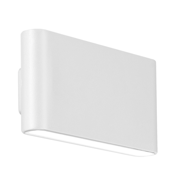 Aurora EN-WL82W/40 240V 12W IP65 Fixed Up/Down LED Wall Light White 4000K