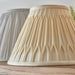 Endon 94355 Chatsworth 1lt Shade Ivory silk 60W E27 or B22 GLS (Required) - westbasedirect.com