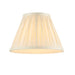 Endon 94362 Chatsworth 1lt Shade Ivory silk 40W B22 golf (Required) - westbasedirect.com