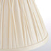 Endon 94362 Chatsworth 1lt Shade Ivory silk 40W B22 golf (Required) - westbasedirect.com