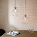 Endon 94521 Utopia 1lt Pendant Clear glass & chrome plate 40W E27 GLS (Required) - westbasedirect.com