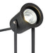 Saxby 95207 Picco 4000K IP65 12W Matt black paint & clear glass 12W LED module (COB) Cool White - westbasedirect.com