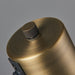 Endon 95464 Mayfield 1lt Table Matt antique brass plate & matt black 10W LED E27 (Required) - westbasedirect.com