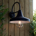 Endon 95899 Farmhouse 1lt Wall Textured black & clear glass 10W LED E27 (Required) - westbasedirect.com