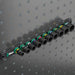 Wera 05005452001 9608 Magnetic rail B Impaktor Imperial 1, Socket rail with 9 Impaktor socket wrenches - westbasedirect.com