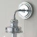 Endon 96129 Cheswick 1lt Wall Chrome plate & clear glass 7W LED E14 (Required) - westbasedirect.com