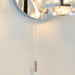 Endon 96135 Ria 1lt Wall Chrome plate & clear crystal glass 3W LED G9 (Required) - westbasedirect.com