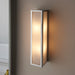 Endon 96137 Newham 2lt Wall Chrome plate & frosted glass 2 x 3W LED G9 (Required) - westbasedirect.com