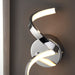 Endon 96433 Astral 1lt Wall Chrome plate & white silicone 12W LED tape module (SMD 2835) Warm White - westbasedirect.com