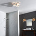 Endon 96472 Radius 1lt Wall Chrome plate & white silicone 10W LED (SMD 2835) Warm White - westbasedirect.com