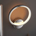 Endon 96472 Radius 1lt Wall Chrome plate & white silicone 10W LED (SMD 2835) Warm White - westbasedirect.com