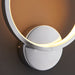 Endon 96472 Radius 1lt Wall Chrome plate & white silicone 10W LED (SMD 2835) Warm White - westbasedirect.com