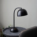 Endon 96598 Brodey 1lt Table Matt black paint 7W LED E14 (Required) - westbasedirect.com