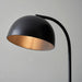 Endon 96599 Brodey 1lt Floor Matt black paint 10W LED E27 (Required) - westbasedirect.com