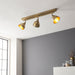 Endon 96801 Wyatt 3lt Spot Antique brass plate 3 x 7W LED E14 (Required) - westbasedirect.com