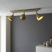 Endon 96801 Wyatt 3lt Spot Antique brass plate 3 x 7W LED E14 (Required) - westbasedirect.com