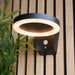 Endon 96933 Ebro 1lt Wall Textured black & white pc 5.88W LED (SMD 3528) Warm White - westbasedirect.com