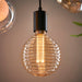 Endon 97178 Beehive 1lt Accessory Amber glass 2.5W LED E27 Warm White - westbasedirect.com