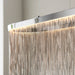 Endon 97214 Orphelia 1lt Pendant Chrome plate & silver effect chain 26.36W LED (SMD 2835) Warm White - westbasedirect.com