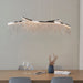 Endon 97219 Orphelia Criss Cross 1lt Pendant Chrome plate & silver effect chain 31.2W LED (SMD 2835) Warm White - westbasedirect.com