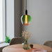 Endon 97225 Roves 1lt Accessory Green/pink ombre glass 2.8W LED E27 Warm White - westbasedirect.com