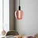 Endon 97226 Roves 1lt Accessory Pink tinted glass 2.8W LED E27 Warm White - westbasedirect.com