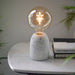 Endon 97400 Star 1lt Accessory Amber lustre glass 2W LED E27 Warm White - westbasedirect.com