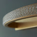 Endon 97611 Lorenzo 1lt Wall Satin gold paint & clear acrylic 7.5W LED tape module (SMD 2835) Warm White - westbasedirect.com