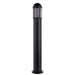 Saxby 97853 Louvre Photocell bollard IP44 15W Matt black paint & opal pc 15W LED E27 (Required) - westbasedirect.com