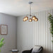 Endon 97972 Dimple 5lt Pendant Chrome plate & smoked mirror glass 5 x 7W LED E14 (Required) - westbasedirect.com