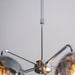 Endon 97972 Dimple 5lt Pendant Chrome plate & smoked mirror glass 5 x 7W LED E14 (Required) - westbasedirect.com