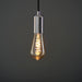 Endon 98144 Twist 1lt Accessory Amber glass 4W LED E27 Warm White - westbasedirect.com