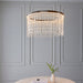 Endon 98150 Liliana 1lt Pendant Chrome plate & clear crystal glass 19.67W LED (SMD 2835) Warm White - westbasedirect.com