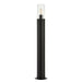 Saxby 98440 Hayden bollard IP44 15W Anthracite grey & clear pc 15W LED E27 (Required) - westbasedirect.com
