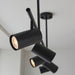 Endon 98458 Rez 5lt Spot Matt black 5 x 7W LED GU10 (Required) - westbasedirect.com