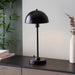 Endon 98494 Saroma 1lt Table Matt black paint 7W LED E14 (Required) - westbasedirect.com