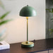 Endon 98495 Saroma 1lt Table Matt myrtle green paint 7W LED E14 (Required) - westbasedirect.com