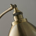 Endon 98747 Franklin 1lt Table Antique brass plate 7W LED E14 (Required) - westbasedirect.com