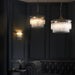 Endon 99166 Marietta 5lt Pendant Antique brass plate & clear glass 5 x 7W LED E14 (Required) - westbasedirect.com