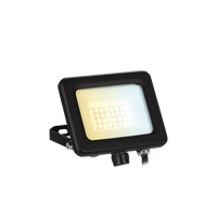 Aurora AU-FLV10CS 230V 10W VelaCS LED IP65 Adjustable Floodlight Black 3000K/4000K/6500K