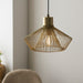 Endon 99498 Kimberley 1lt Pendant Gold paint finish 10W LED E27 (Required) - westbasedirect.com