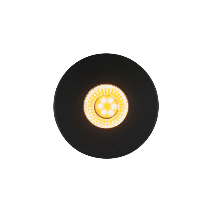 Saxby 99557 LALO 3000K IP44 4W Matt black paint & clear acrylic 4W LED module (COB) - westbasedirect.com