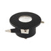 Saxby 99558 LALO 4000K IP44 4W Matt black paint & clear acrylic 4W LED module (COB) - westbasedirect.com