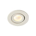 Saxby 99559 LALO Tilt 3000K 4W Matt white paint & clear acrylic 4W LED module (COB) - westbasedirect.com