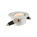 Saxby 99559 LALO Tilt 3000K 4W Matt white paint & clear acrylic 4W LED module (COB) - westbasedirect.com