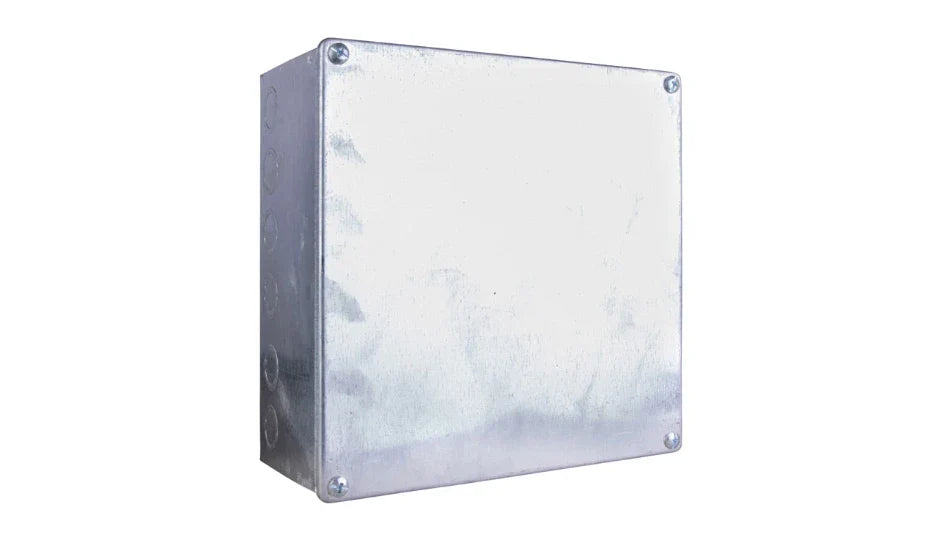 Deta DT501994G TTE Metal Adaptable Box with Knockouts 225x225x100mm ...