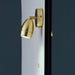 Endon 99768 Porto 1lt Spot Satin brass plate & clear glass 7W LED GU10 (Required) - westbasedirect.com